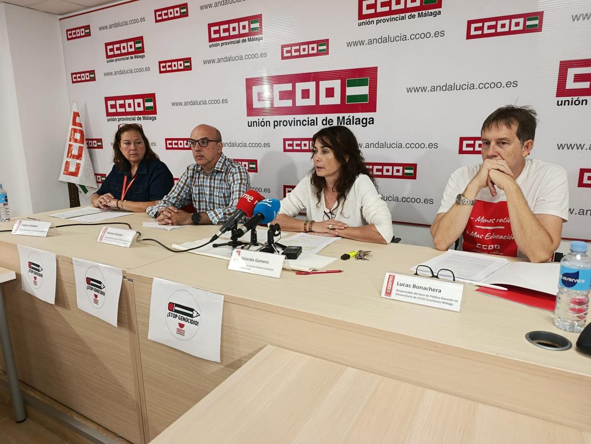 Rueda de prensa enseñanza