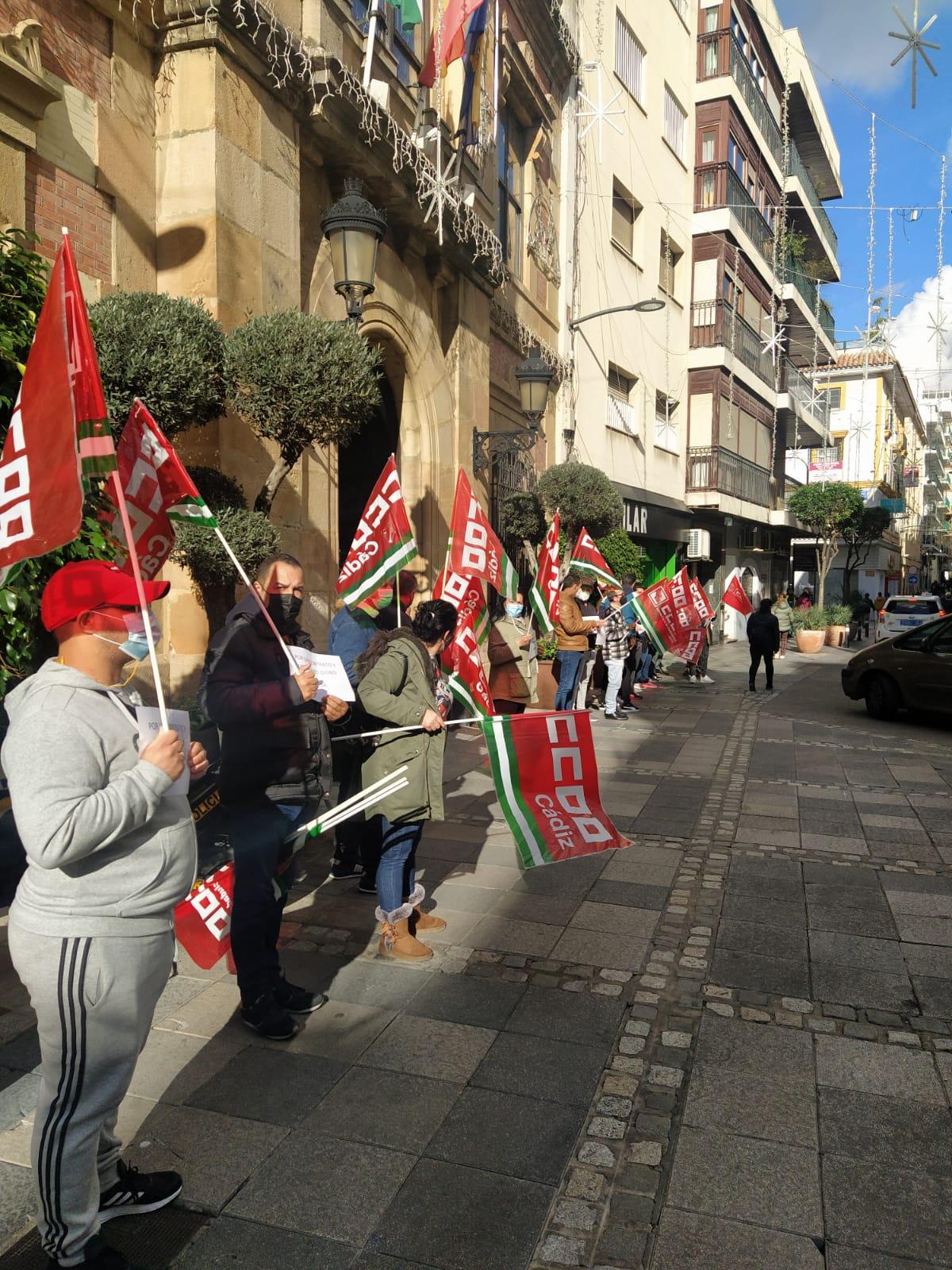 CCOO retoma sus movilizaciones del personal de fines de semana de Algesa