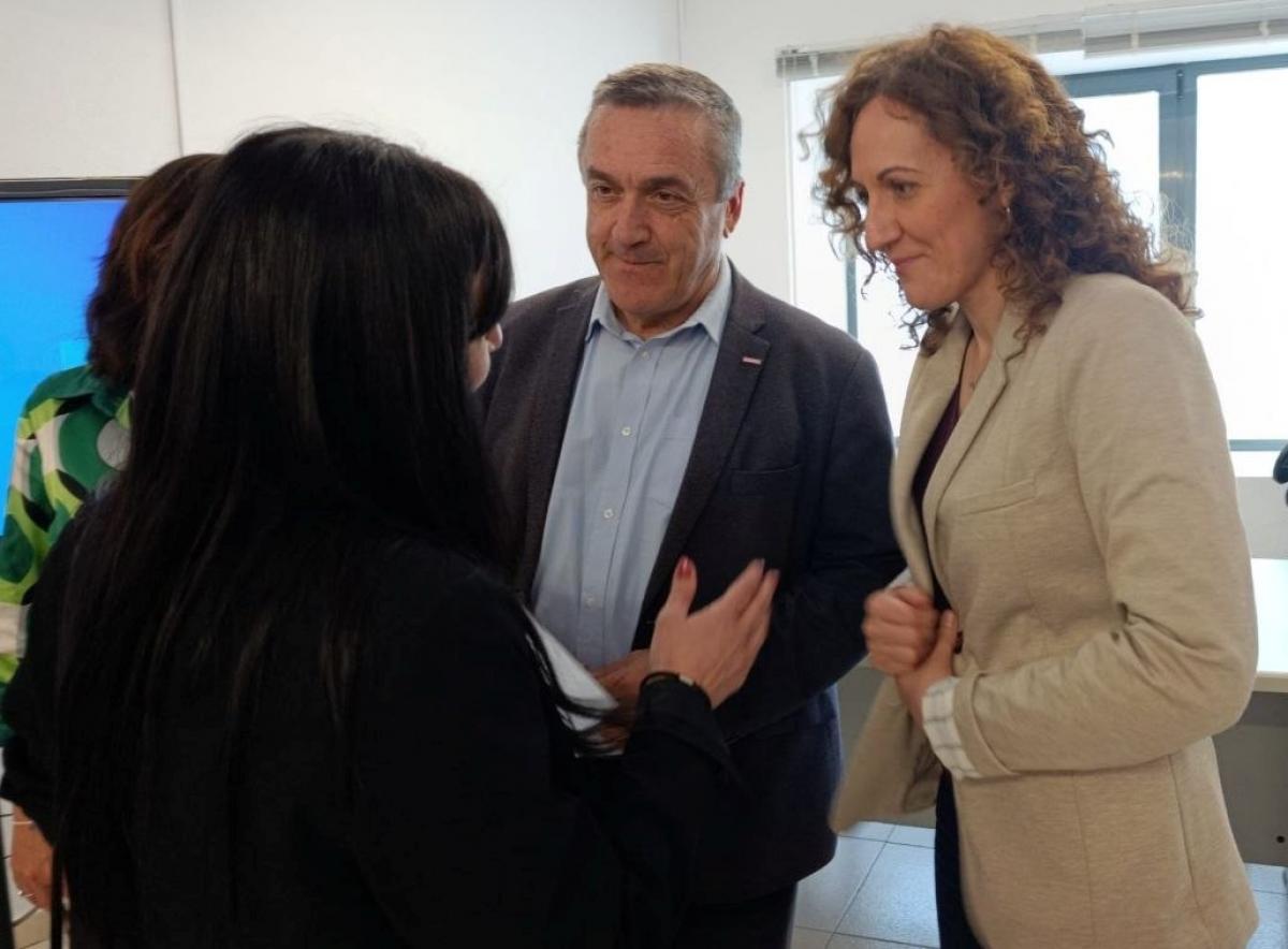 Nuria López, Fernando Cubillo y Sofía Castillo
