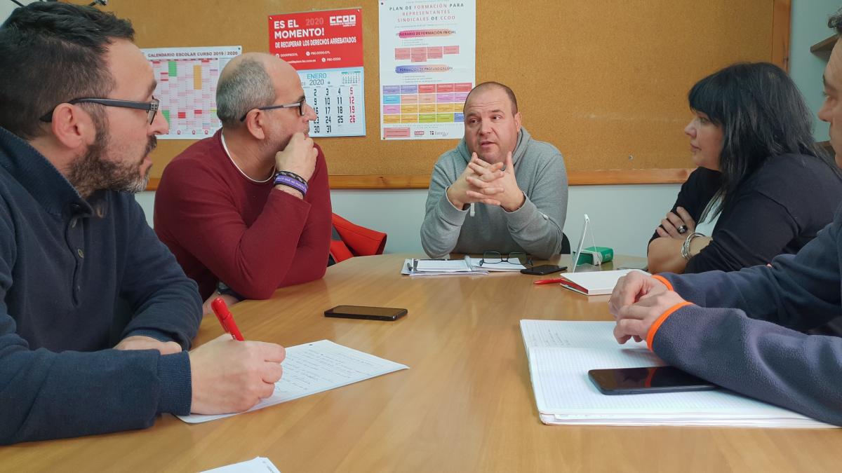 CCOO se reuni esta semana en Miranda de Ebro para disear la estrategia a seguir