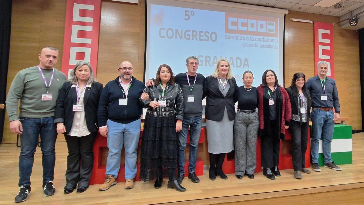 Nueva Ejecutiva de la FSC CCOO Granada