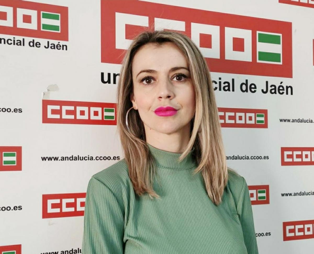 Sara García, Secretaria de Empleo de CCOO Jaén