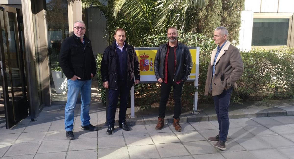 Representantes de CCOO en la comisin de seguimiento