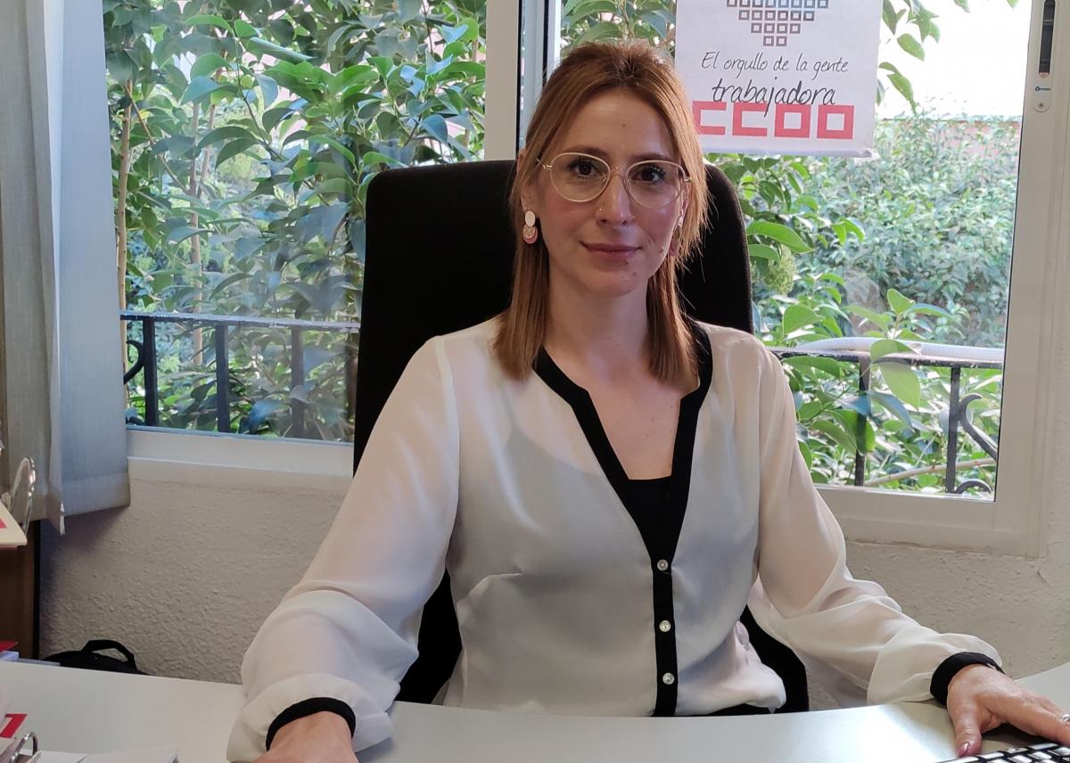 Ana Belén García, Secretaria de Salud Laboral de CCOO Jaén