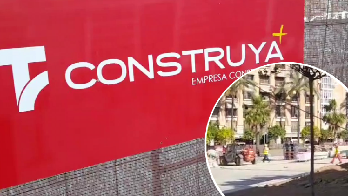 Obras en la Merced del lunes 20 de mayo, a manos de la empresa subcontratada por el Ayuntamiento de Huelva, TR Construya.
