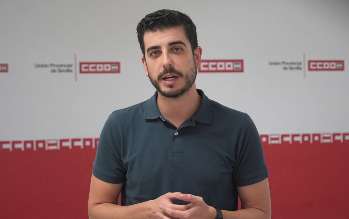 Jos Manuel Torrres, secretario de Comunicacin de CCOO de Sevilla.