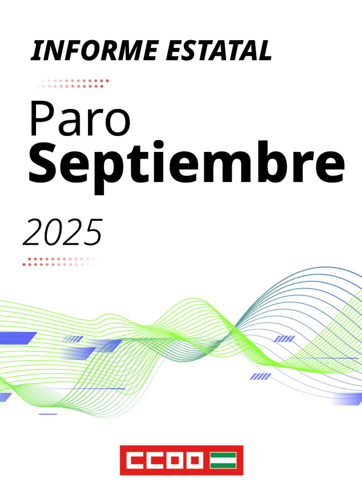 Informe estatal Paro septiembre 2026