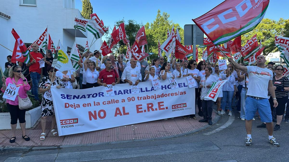 Huelga en el hotel Senator de Marbella