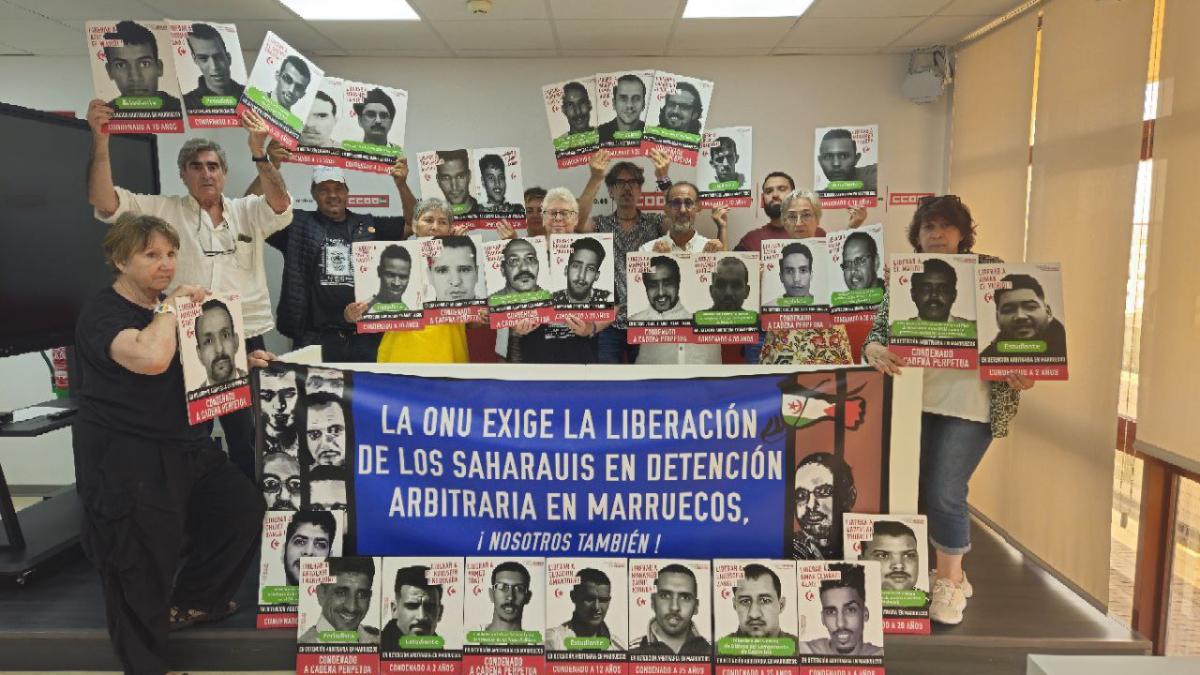 Encuentro de CCOO de Andaluca con la Plataforma de Mujeres por el Shara Occidental