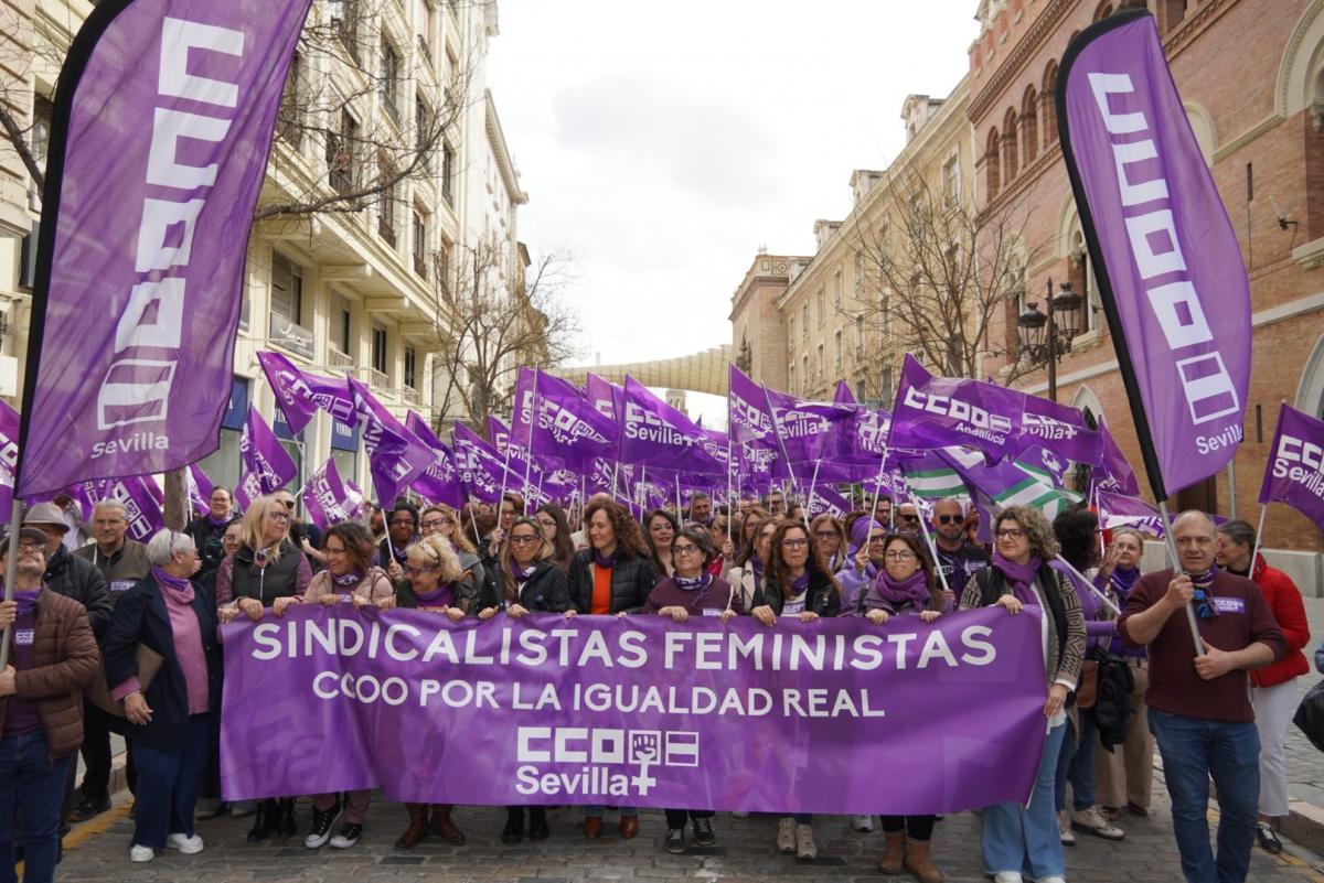 Movilizacin del 8M en Sevilla