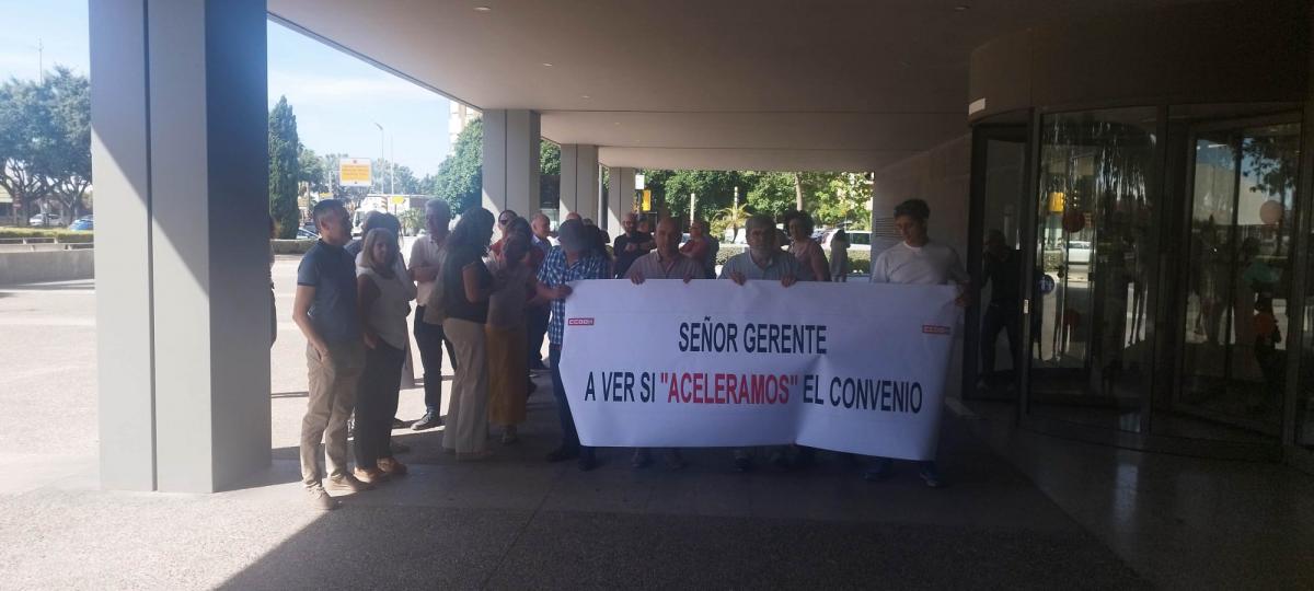 Imagenes de la concentracion GMU