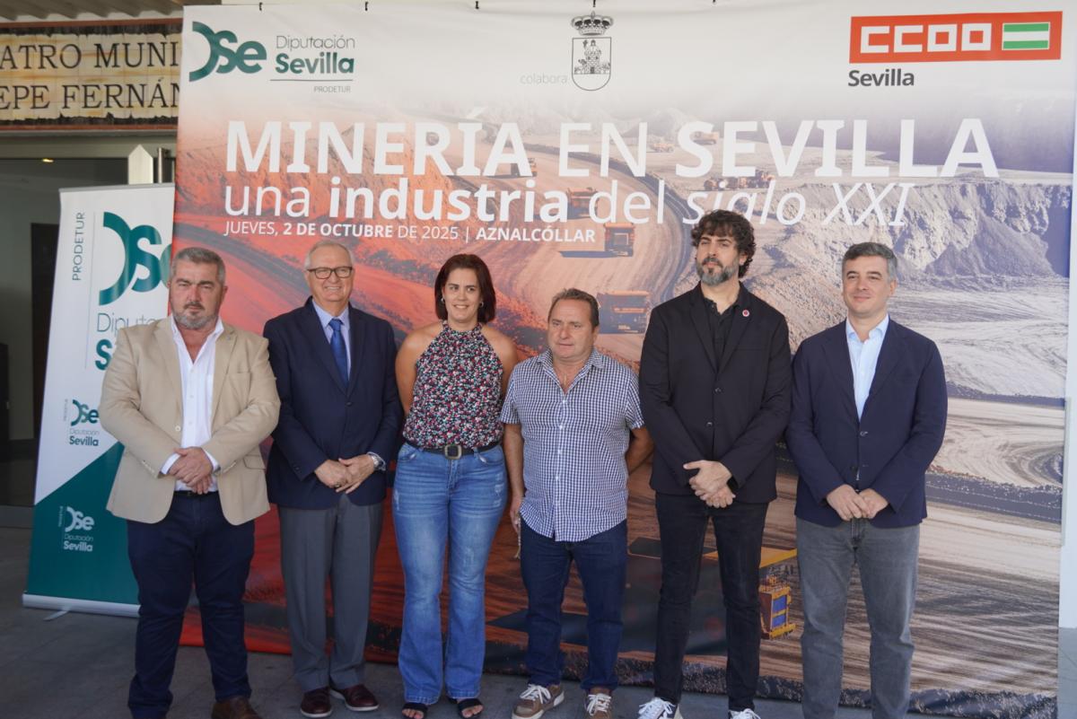 Inauguración de la jornada de la Minería en Sevilla: una industria del siglo XXI.