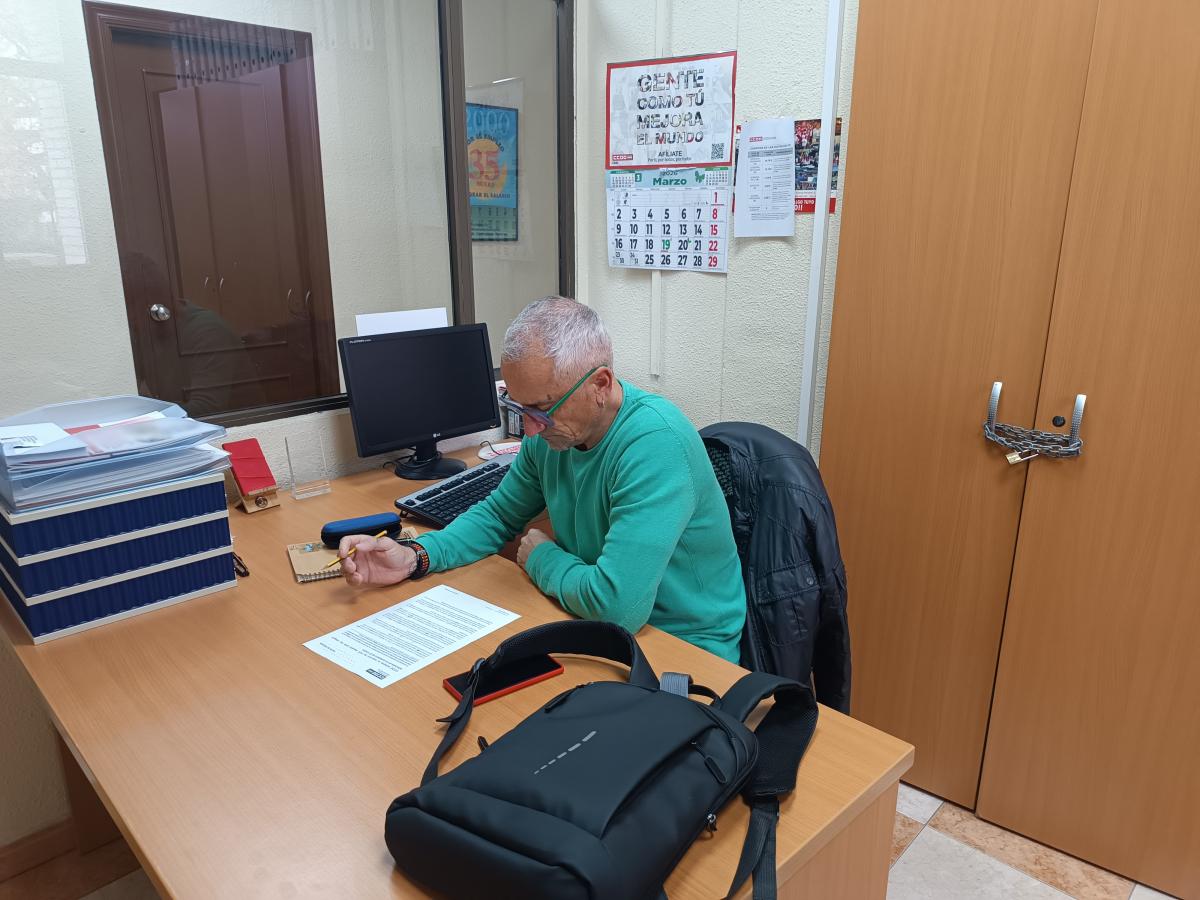 Jesús González - Salud Laboral CCOO Campo de Gibraltar