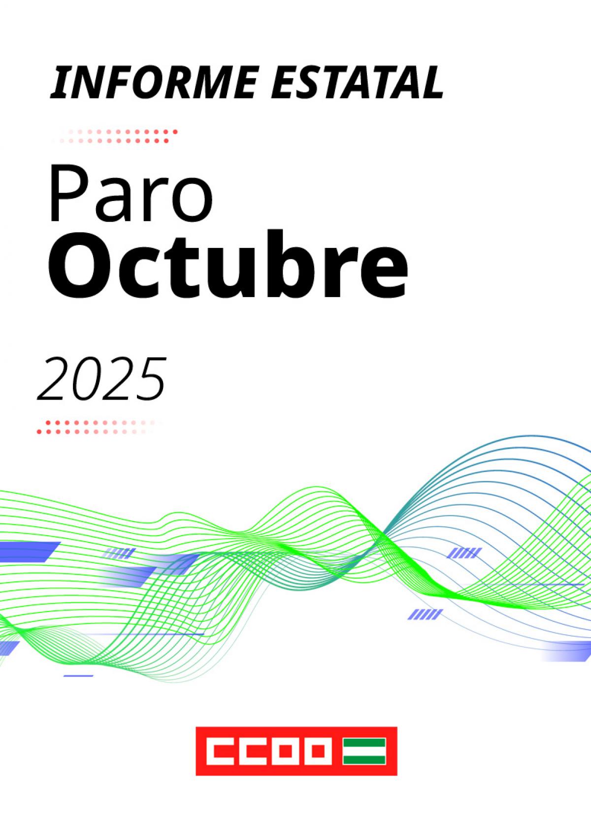 Informe Estatal paro octubre 2025