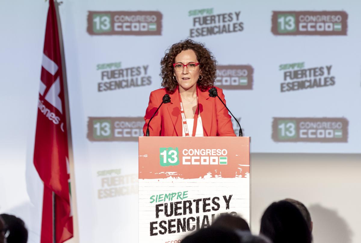 Nuria López Marín, reelegida secretaria general de CCOO-A