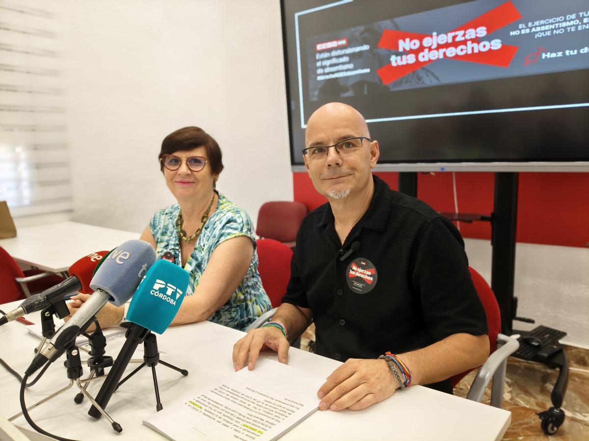 Rueda de Prensa de presentacin de la campaa 'Derecho NO es Absentismo'