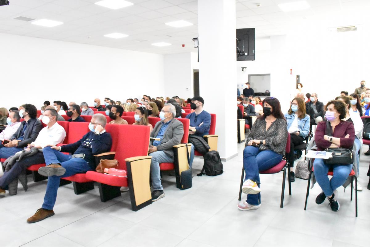 Delegados y delegadas de prevención de CCOO en el primer encuentro de Andalucía occidental
