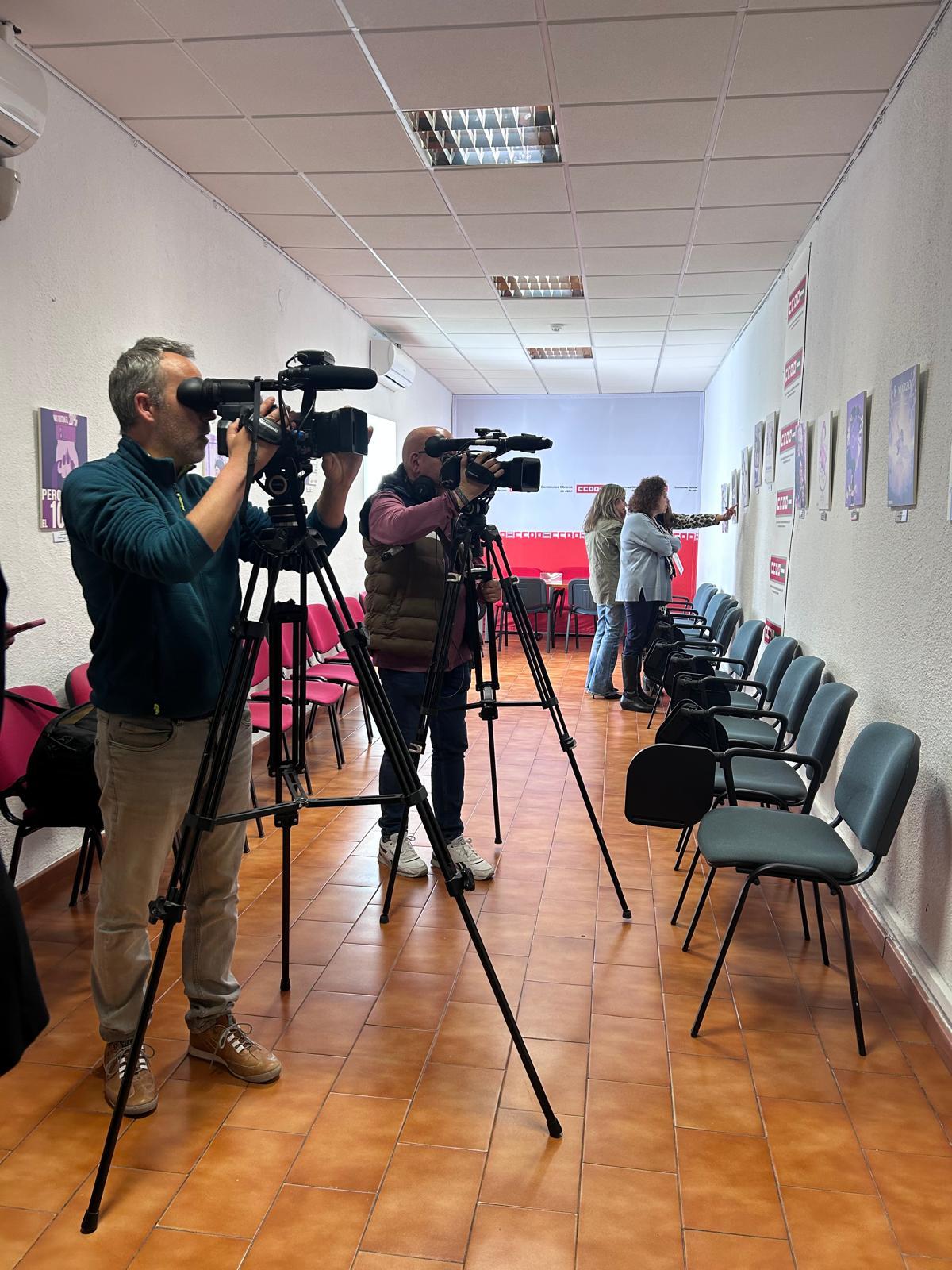 Inauguración de Exposición en CCOO Jaén