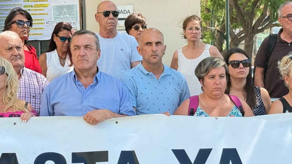 CCOO se concentra tras el fallecimiento de un trabajador en Riogordo y denuncia la falta de sanciones ante el incremento de los accidentes graves en la provincia