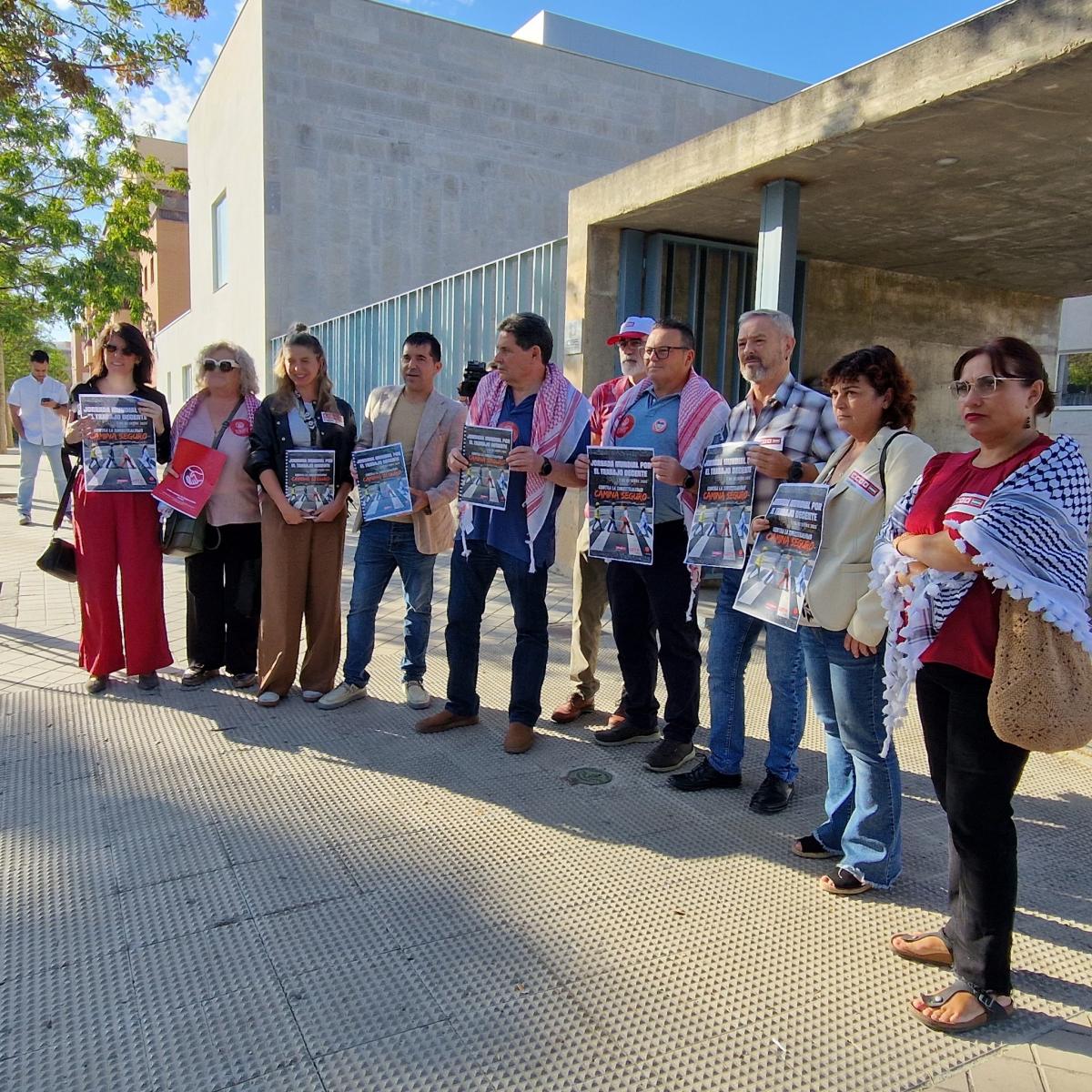Ambos sindicatos han presentado ante la CGE una batería de propuestas contra la siniestralidad
