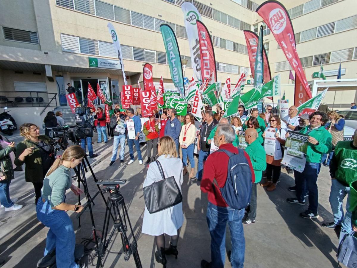 Concentracin los profesionales del SAS expresan su hartazgo ante el incremento de agresiones