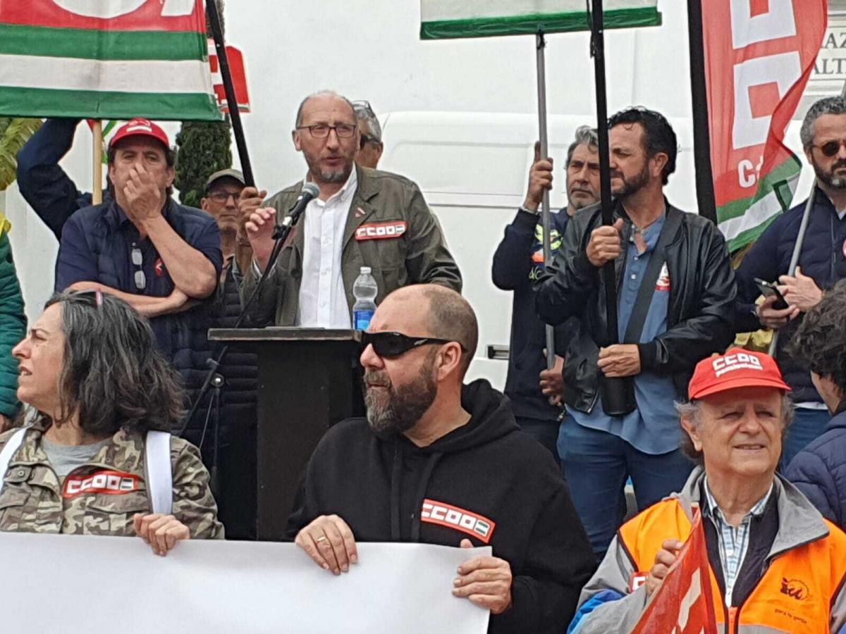 Triano intervención manifestación