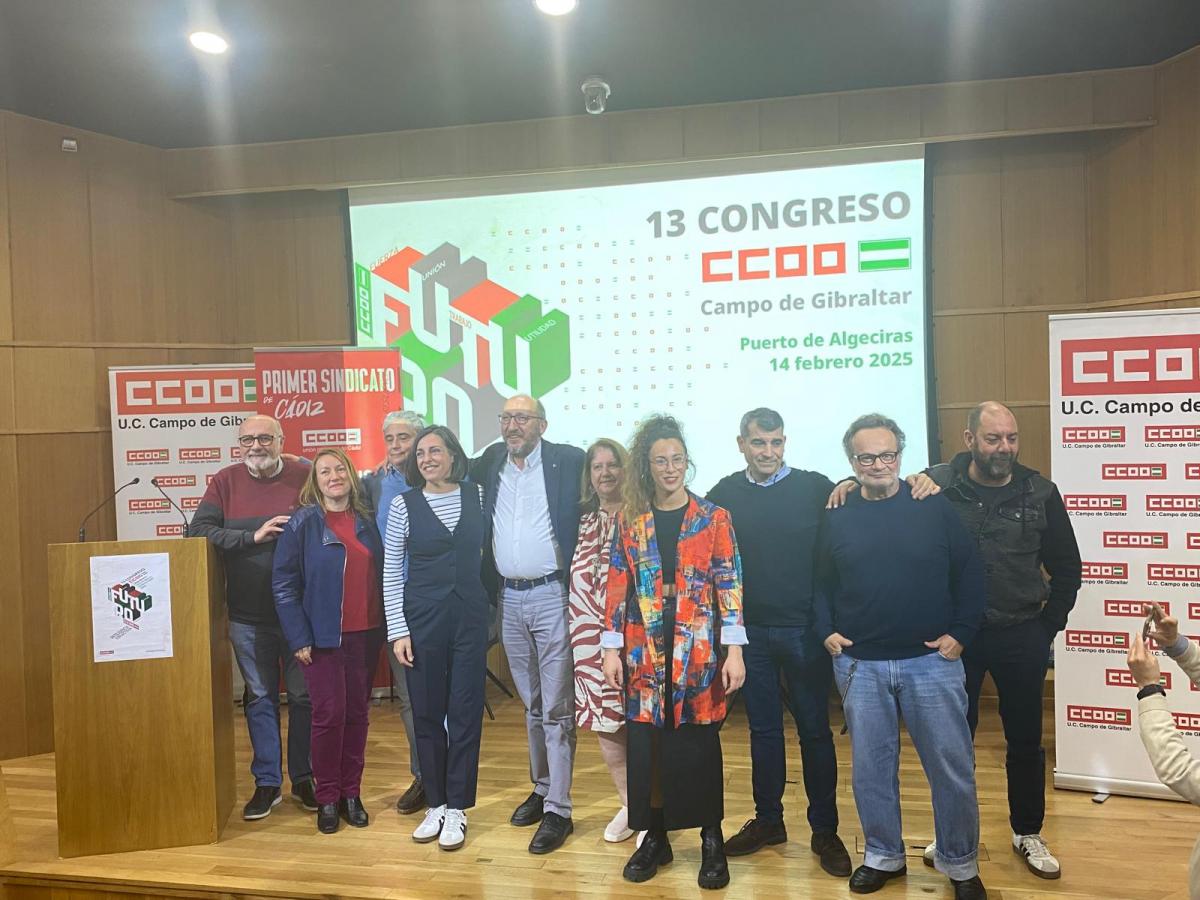 Triano contina al frente de CCOO del Campo de Gibraltar