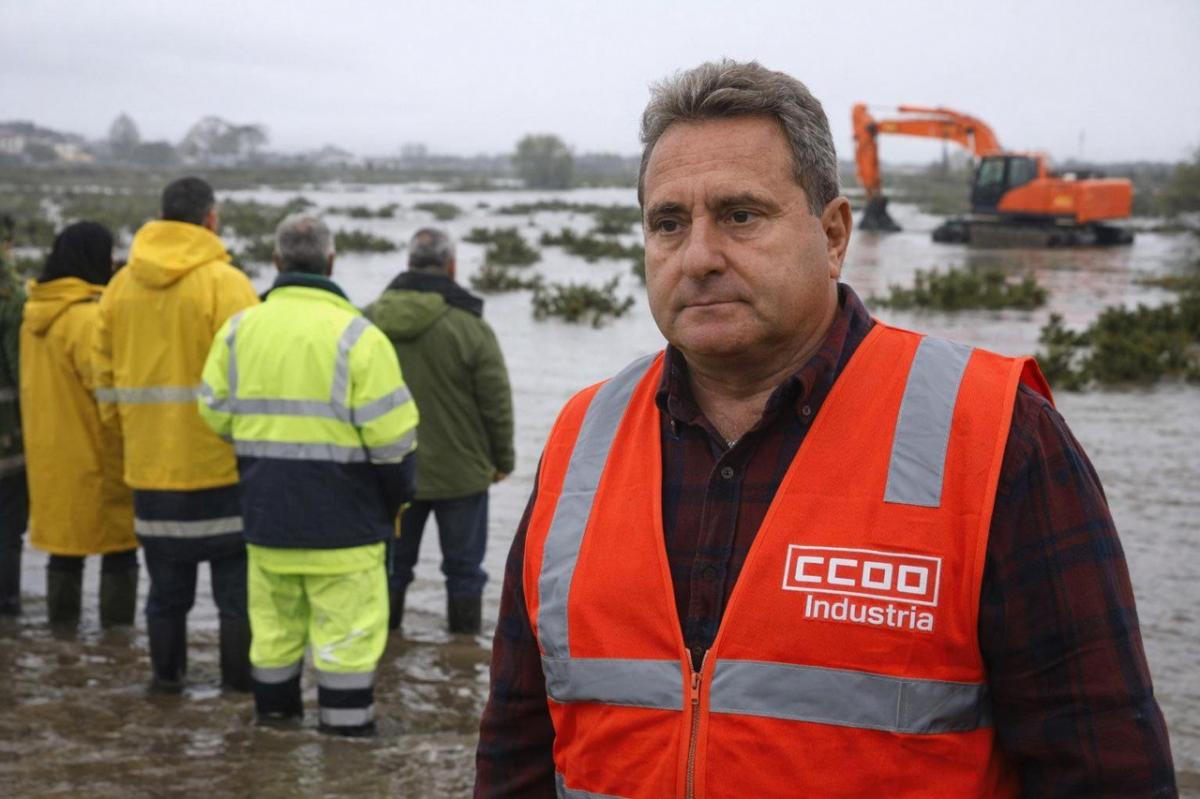 José Hurtado, secretario general de la federación de Industria de CCOO de Andalucía