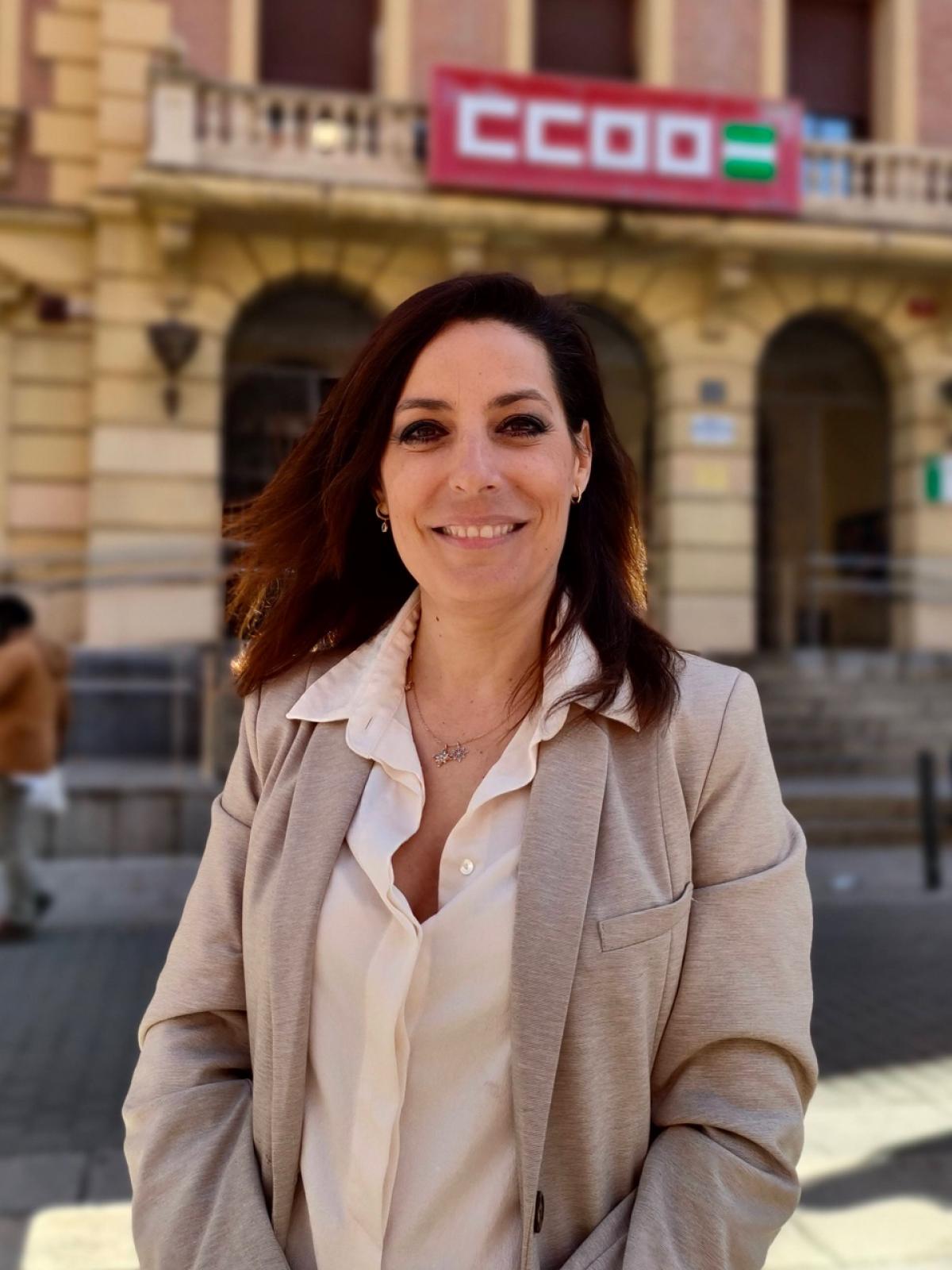 La secretaria de Empleo de CCOO de Córdoba, Ana Belén Acaiña.