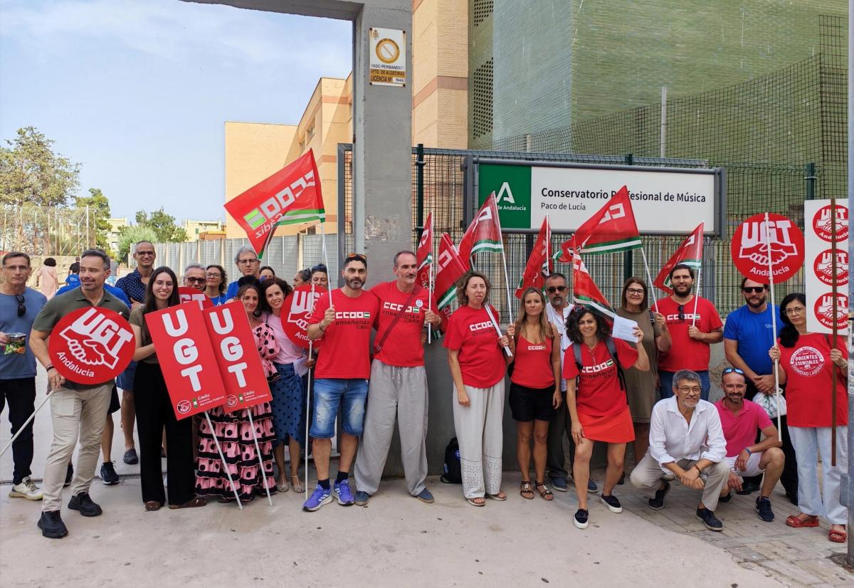 CCOO exige un edificio propio para el Conservatorio "Paco de Lucía" de Algeciras, tras 37 años de provisionalidad y 5 de mudanzas