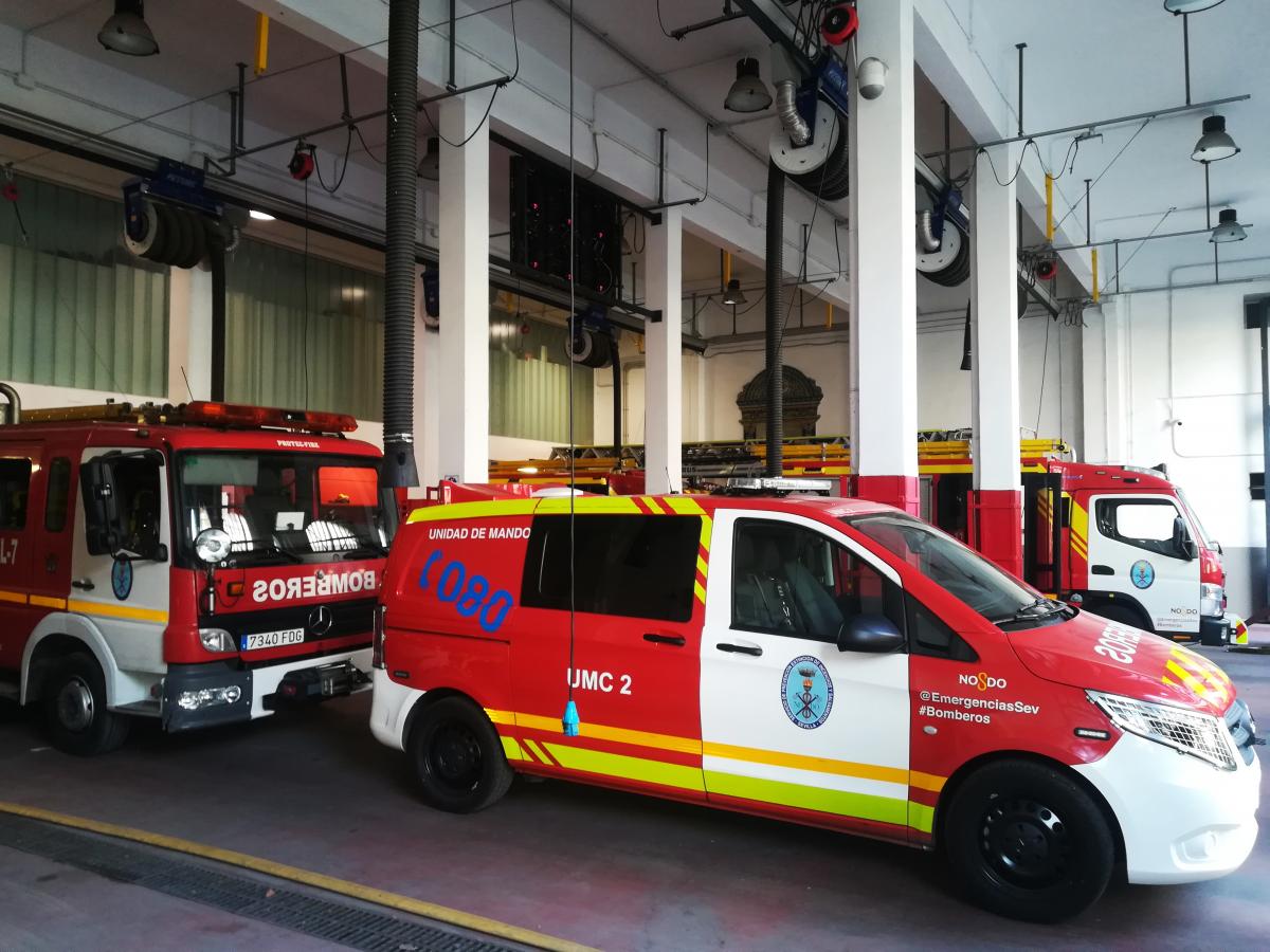 Parque de bomberos. Fuente: Wikimmedia Commons