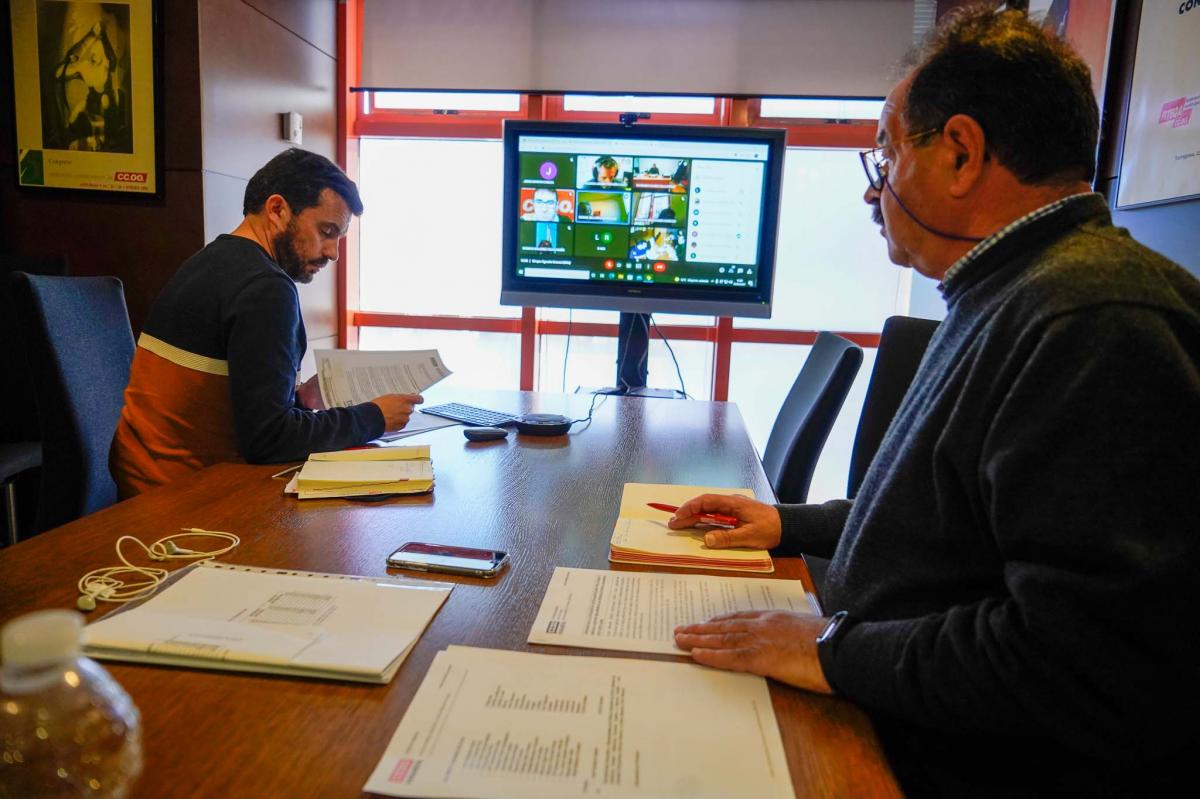 Reunin del grupo agrario de CCOO de Industria