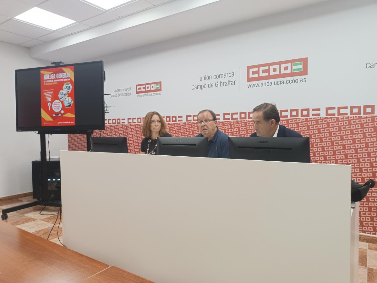 Momentos de la rueda de prensa