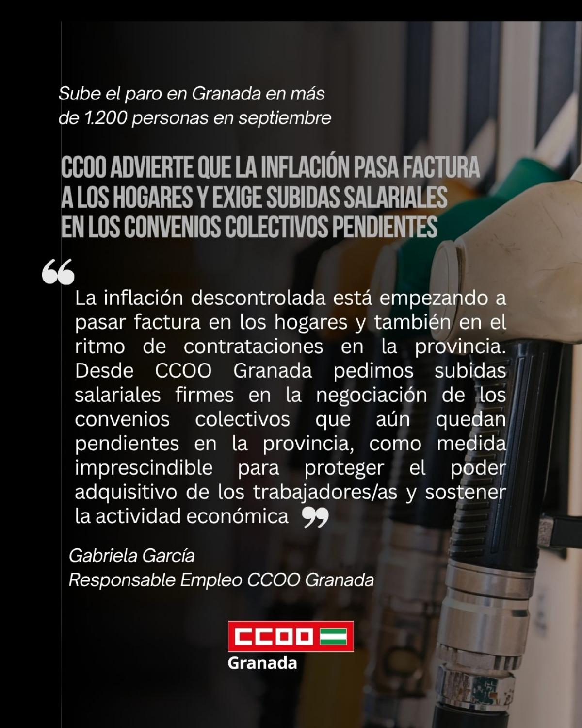 La subida de los precios de la energía es difícil de asumir para las familias granadinas