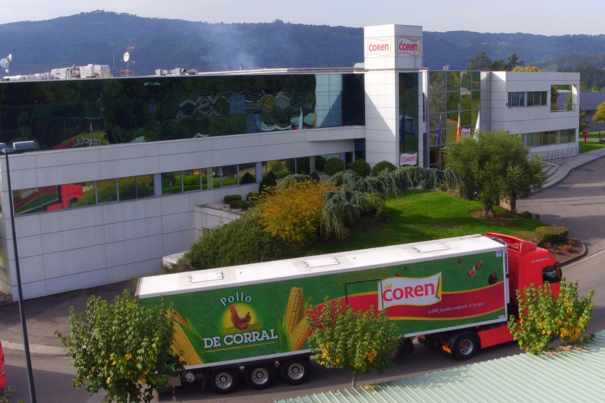 Una de las plantas del Grupo Coren