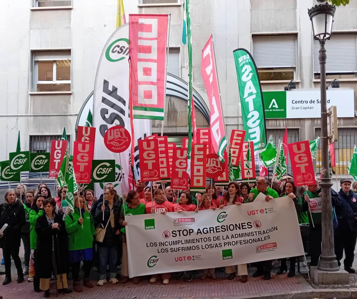 Concentracin en el Centro de Salud de Gran Capitn