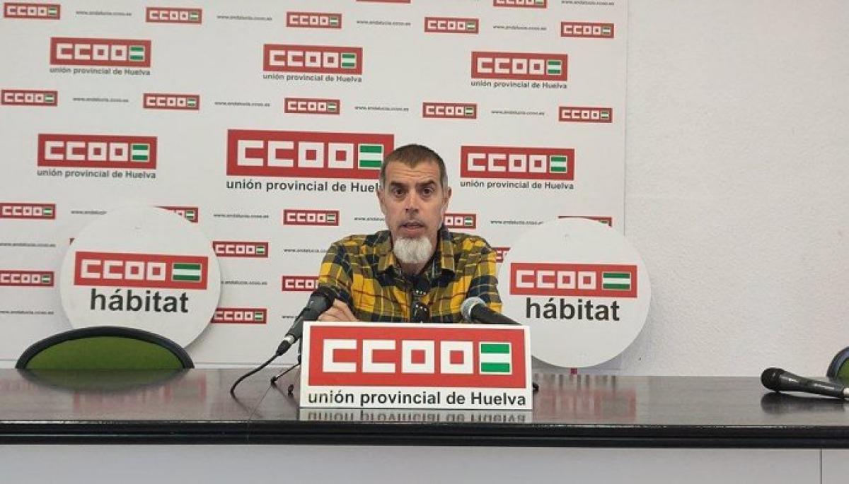 Reeleccin de Gerardo Fernndez como Secretario General del Sindicato Provincial del Hbitat de CCOO Huelva