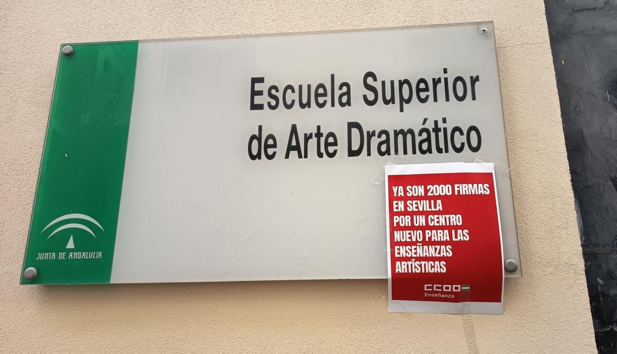 Campaña de recogida de firmas de CCOO.