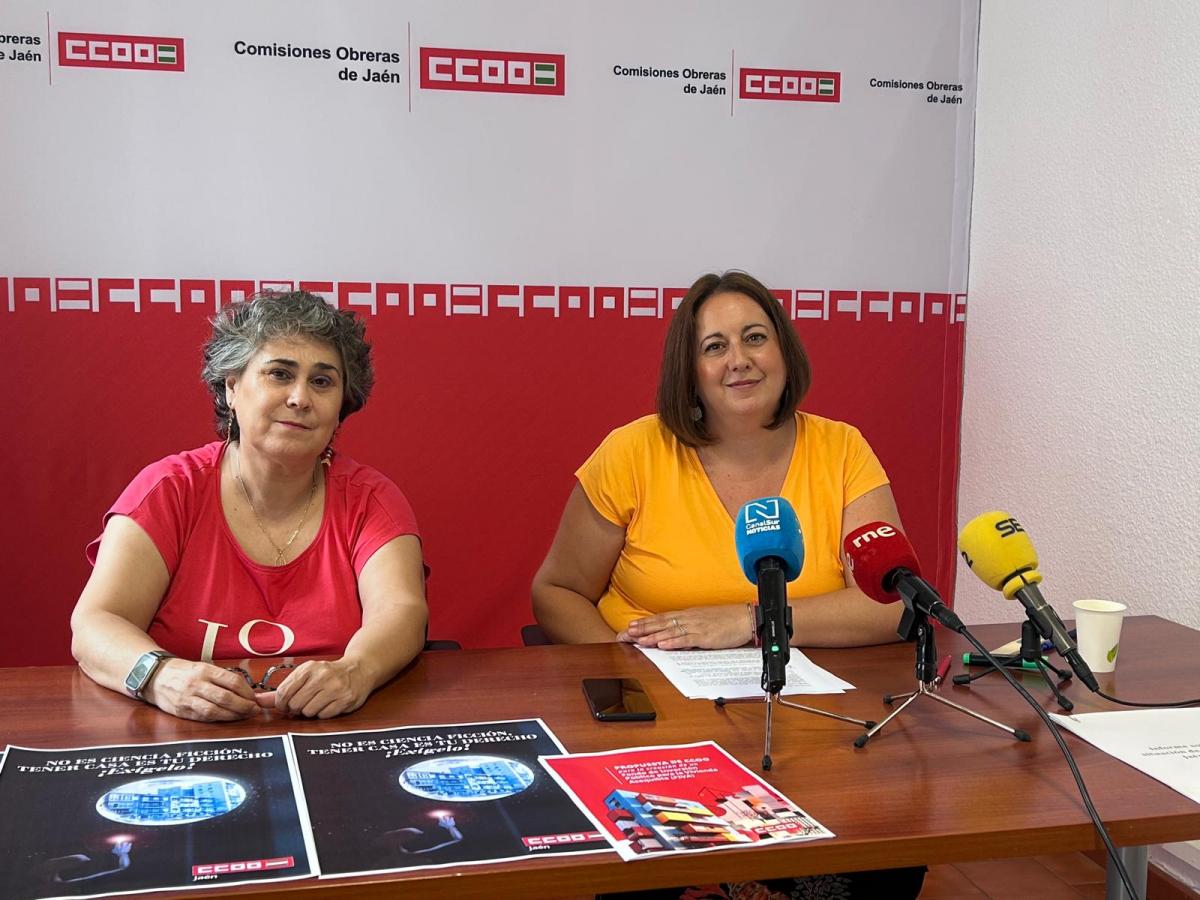 Rueda de prensa de la presentación del Informe de Vivienda