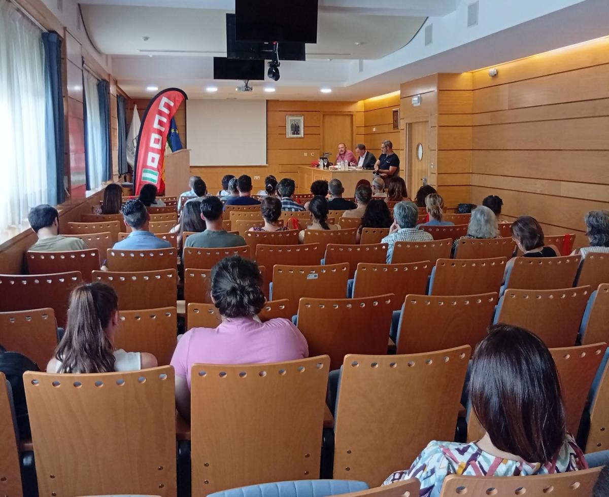 Imagen de la jornada organizada por CCOO en la Universidad de Crdoba.