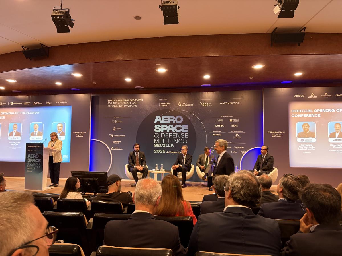 Inauguración del VIII Aerospace & Defense Meetings (ADM Sevilla 2026)