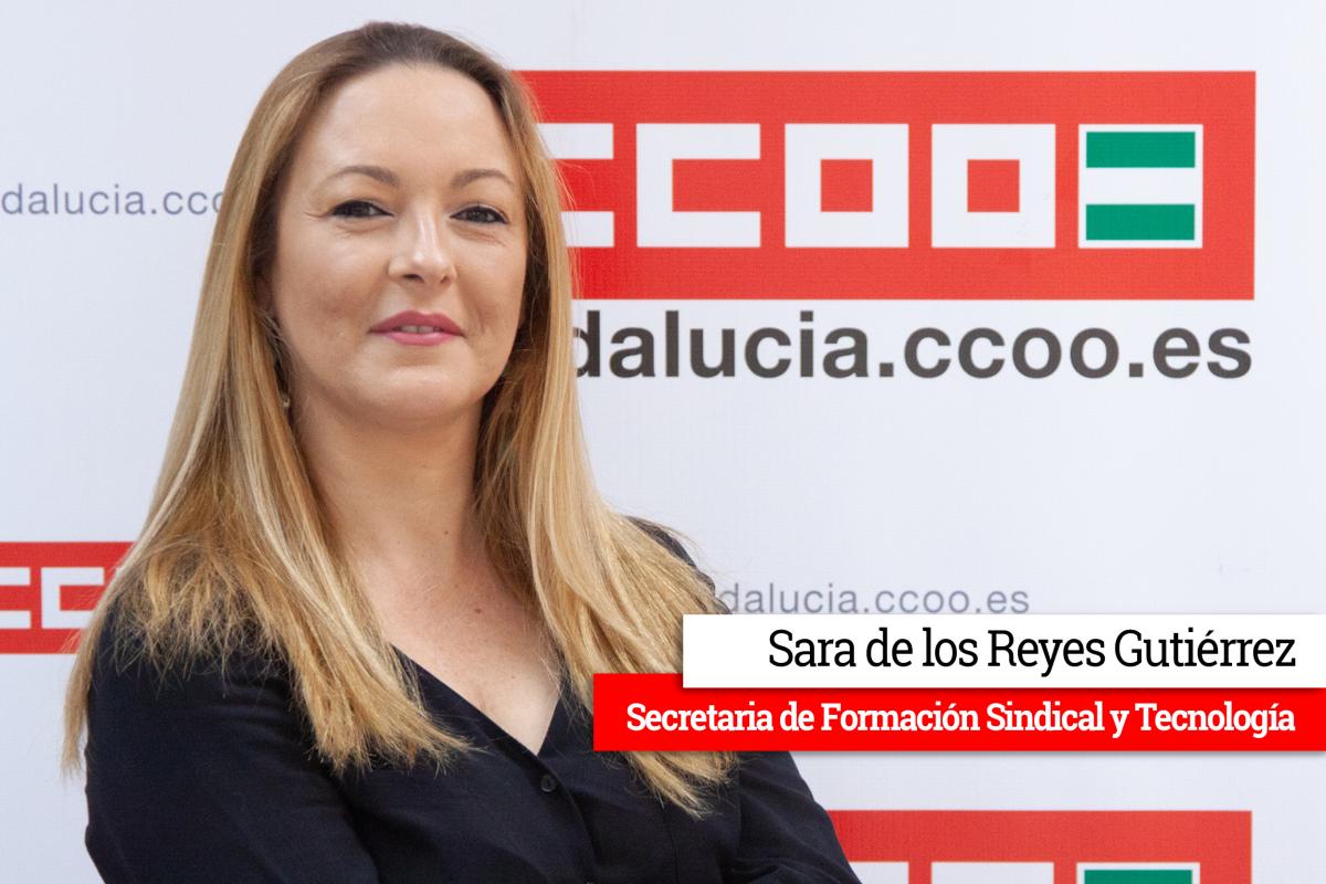 Sara de los Reyes Gutiérrez - Secretaria de Formación Sindical y Tecnología