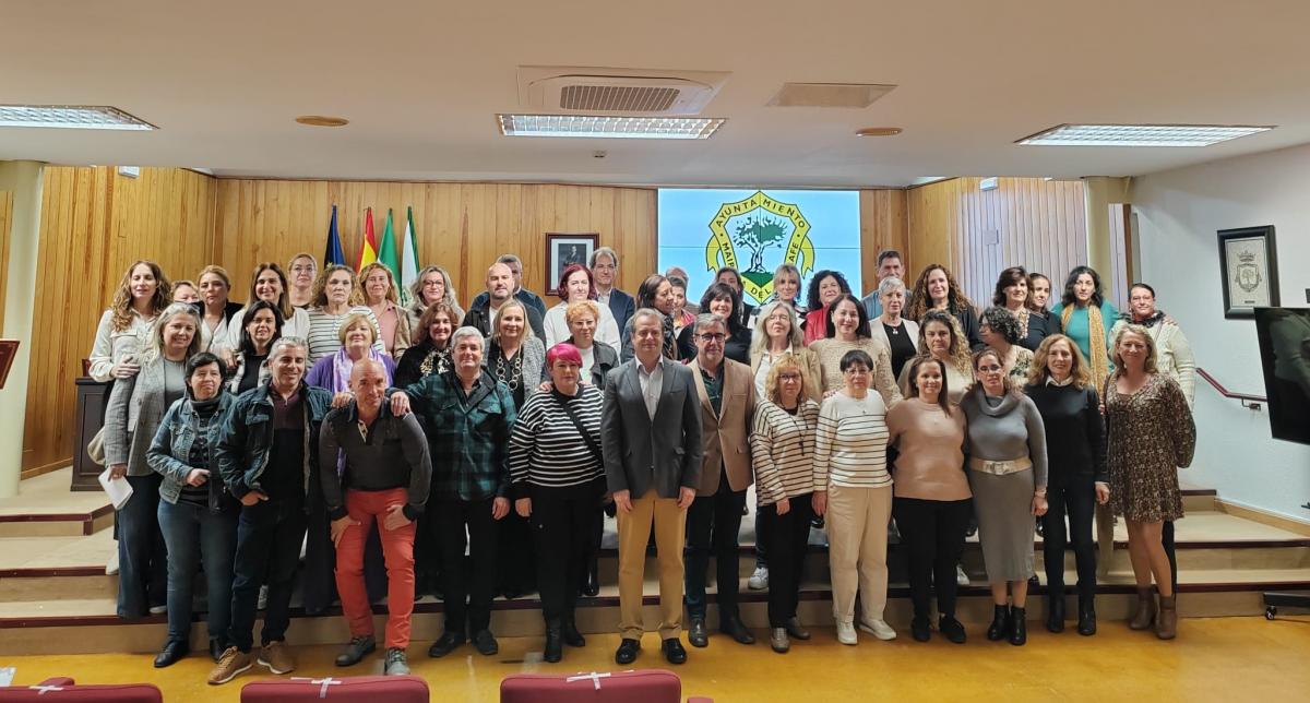 Acto de estabilizacin de plazas en el Ayuntamiento de Mairena del Aljarafe.