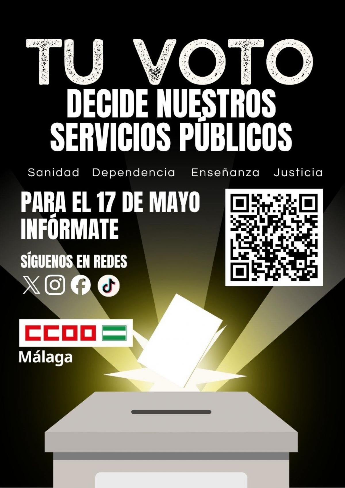 Tu voto decide los servicios públicos