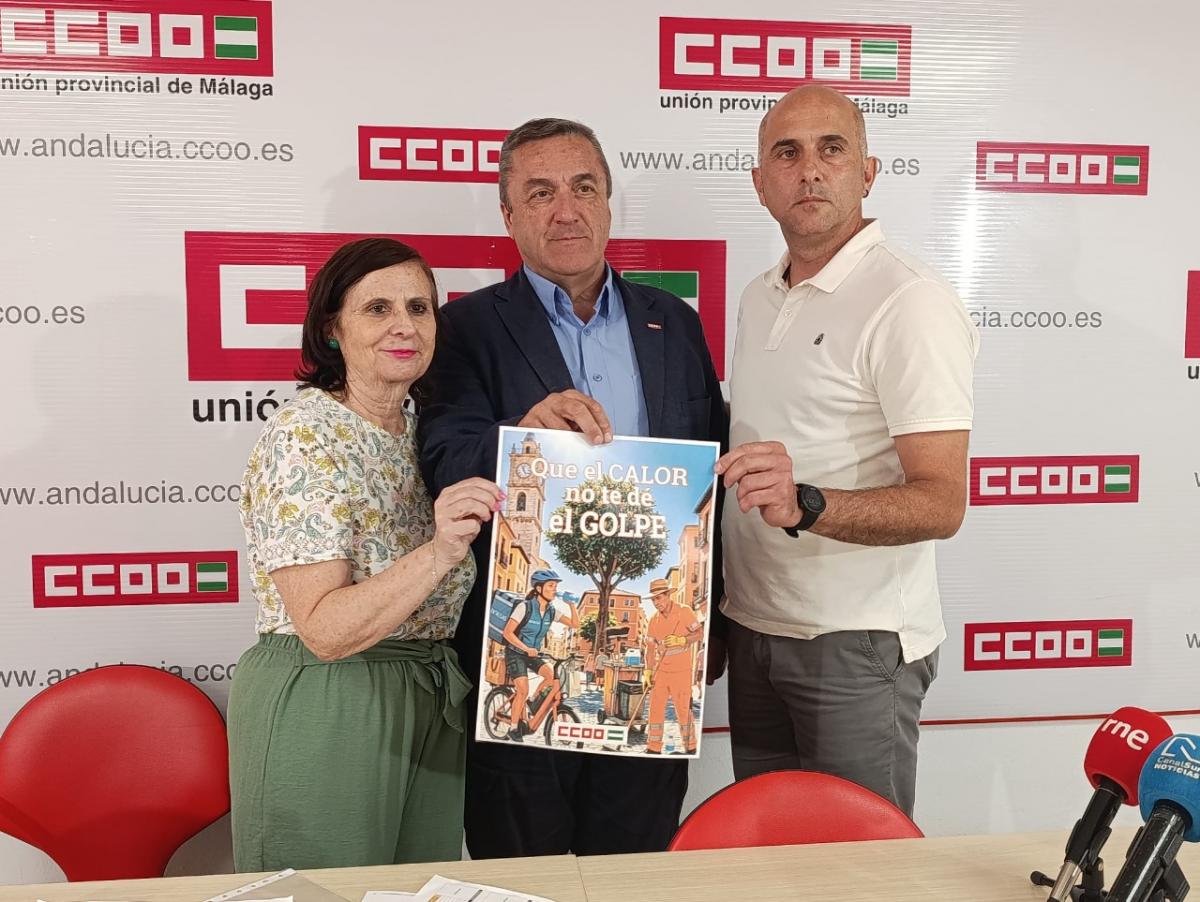 Presentación de la campaña “Que el calor no te dé un golpe”