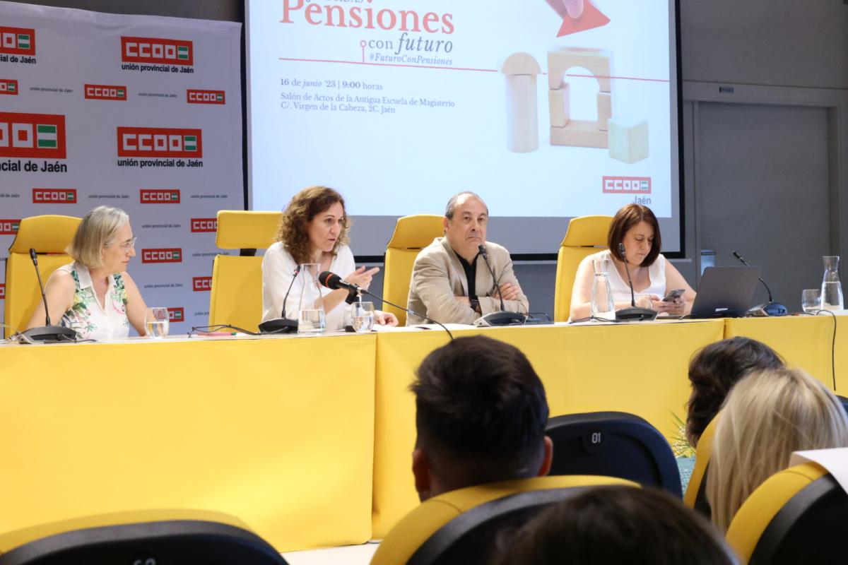 Rosa Berges, Nuria López, Carlos Bravo y Silvia de la Torre
