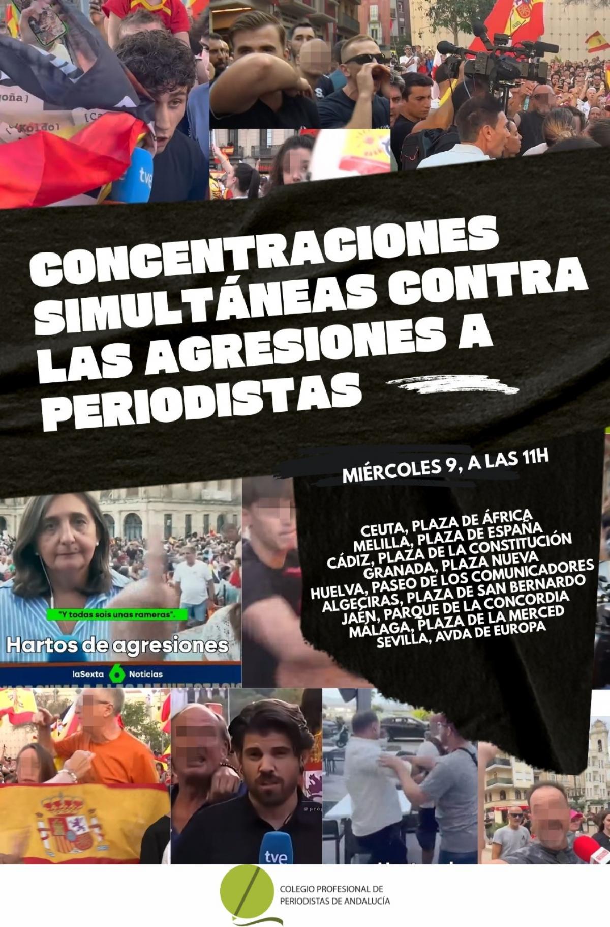 Movilizaciones contra las agresiones a periodistas
