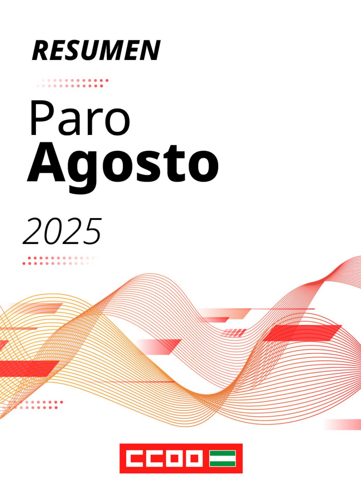 Resumen paro registrado agosto 2025
