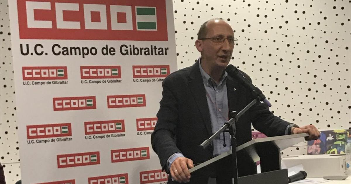 “Estamos firmemente convencidos de que los retos de nuestra comarca solo pueden ver la luz si superamos los localismos y actuamos con una sola voz" - Manuel Triano CCOO Campo de Gibraltar
