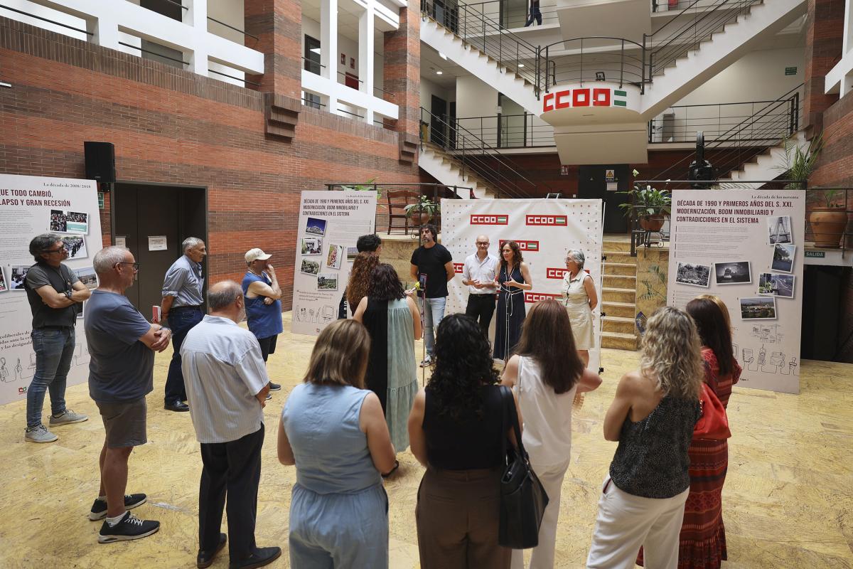 Inauguración Exposición "El trabajo en Andalucía en el tránsito de dos siglos (1975-2025)",